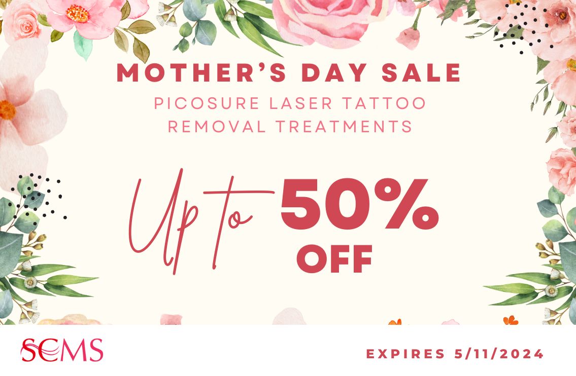 Mother's Day PicoSure Laser Tattoo Removal Offer: Save up to 50%. Expires 5/11/24